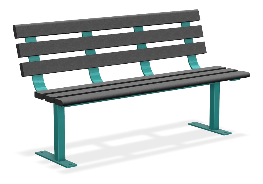Standard Bench without Armrests 5ft