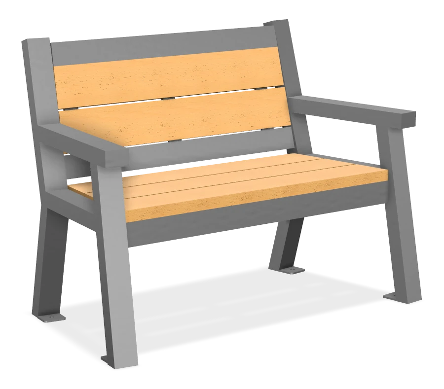 Rutherford Wide Body Bench 4ft
