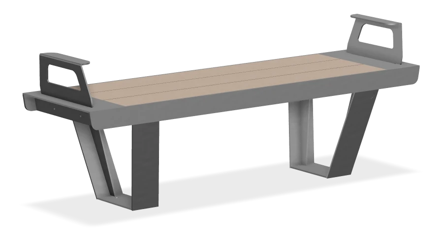 West Coast Backless Bench 6ft