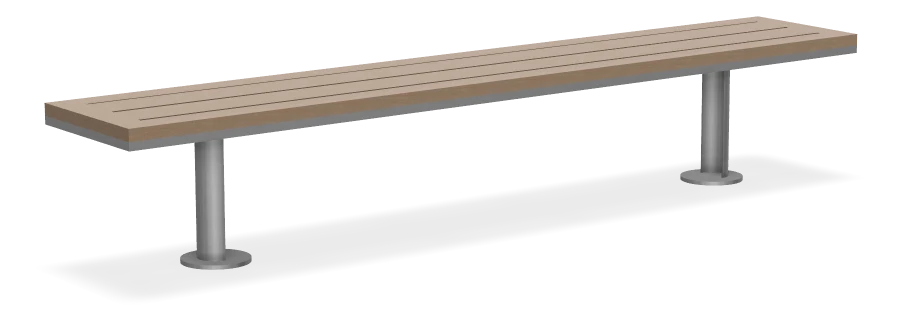 SurRe Backless Bench 9ft