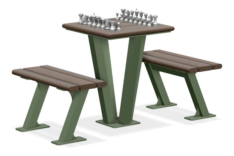 Bayview Coffee/Chess Set