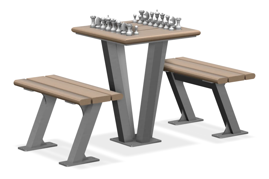 Bayview 2 Seat Games Table Set