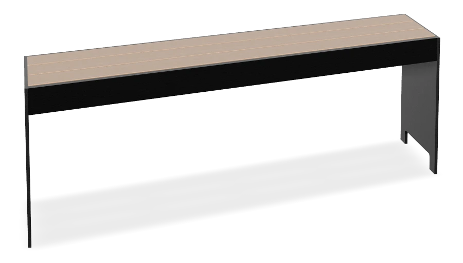 Mackenzie Modular Bench 6ft - Right Parallel