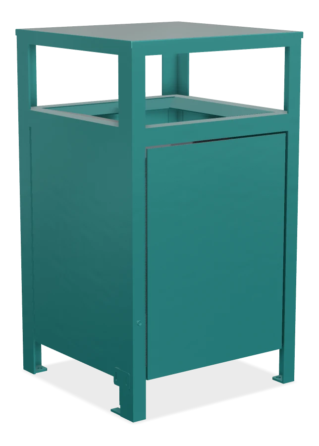 Urban Form Aluminum Easy Access Waste Receptacle