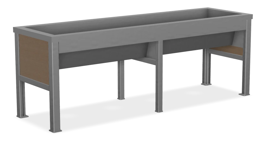 Rutherford Wheelchair Accessible Planter - 28" Depth