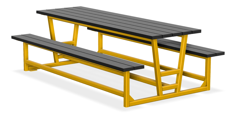 Rutherford Heavy Duty Picnic Table 7ft