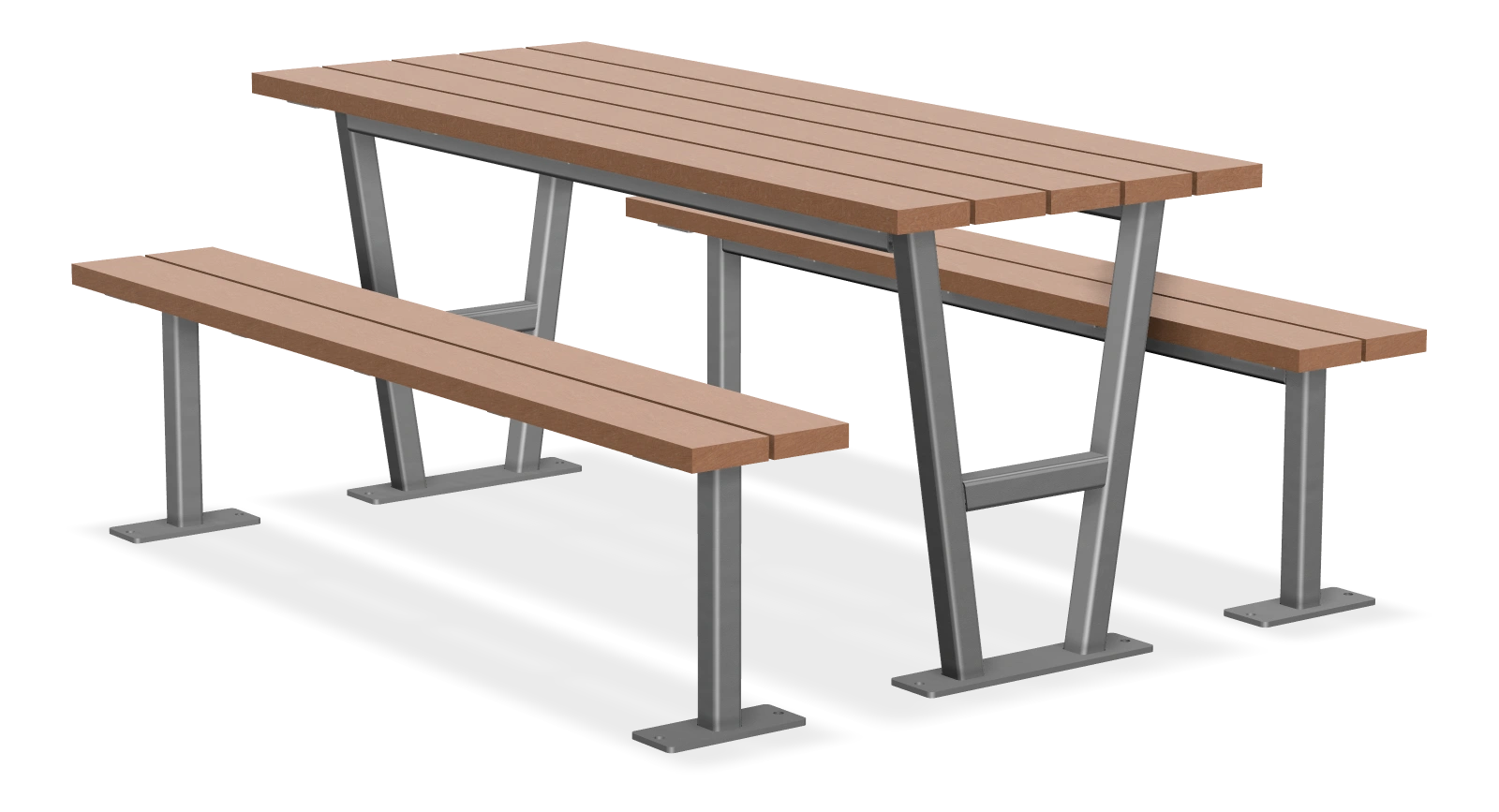 Rutherford Heavy Duty Picnic Table 7ft