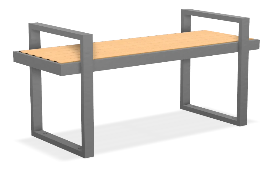 Skyline Backless Bench 4ft