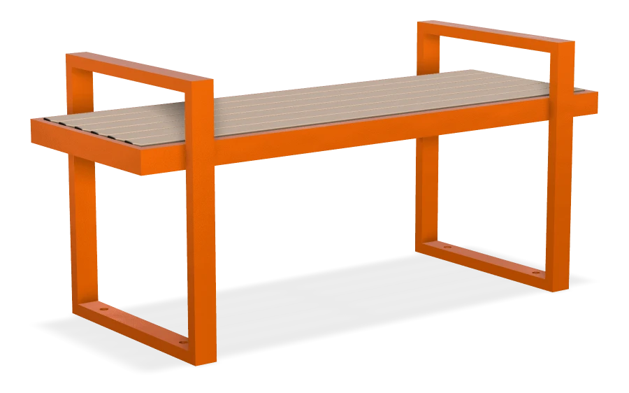 Skyline Backless Bench 4ft