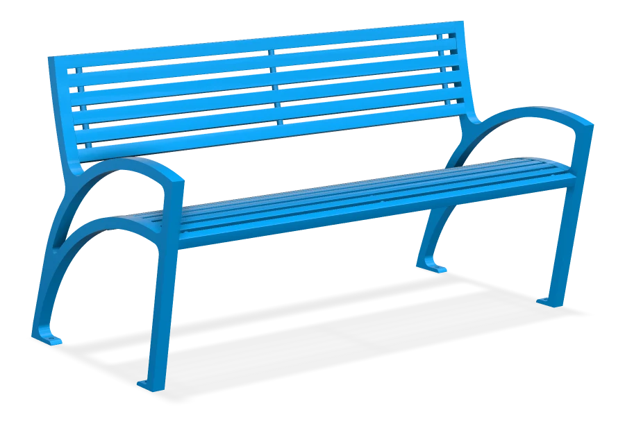 Modena Aluminum Bench 5ft