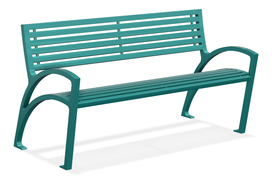 Modena Aluminum Bench 5ft