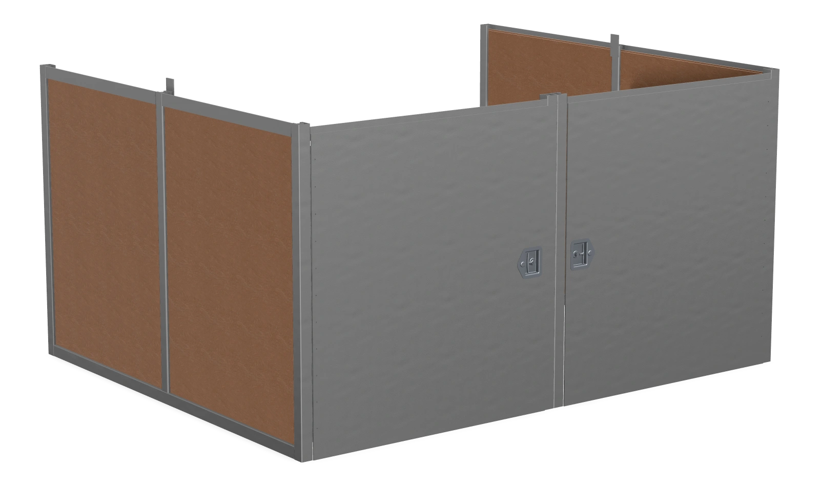 Double Waste Away Enclosure - Regular