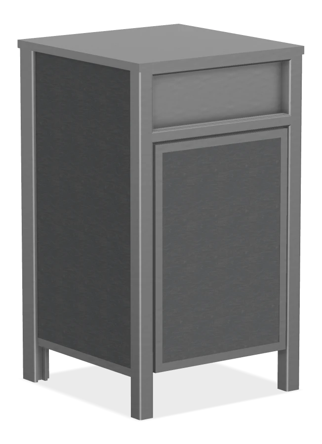 Urban Form Waste Receptacle
