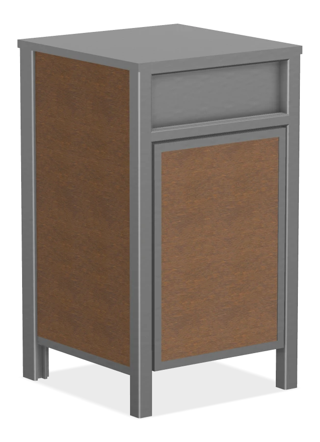 Urban Form Waste Receptacle
