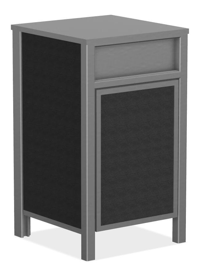 Urban Form Waste Receptacle