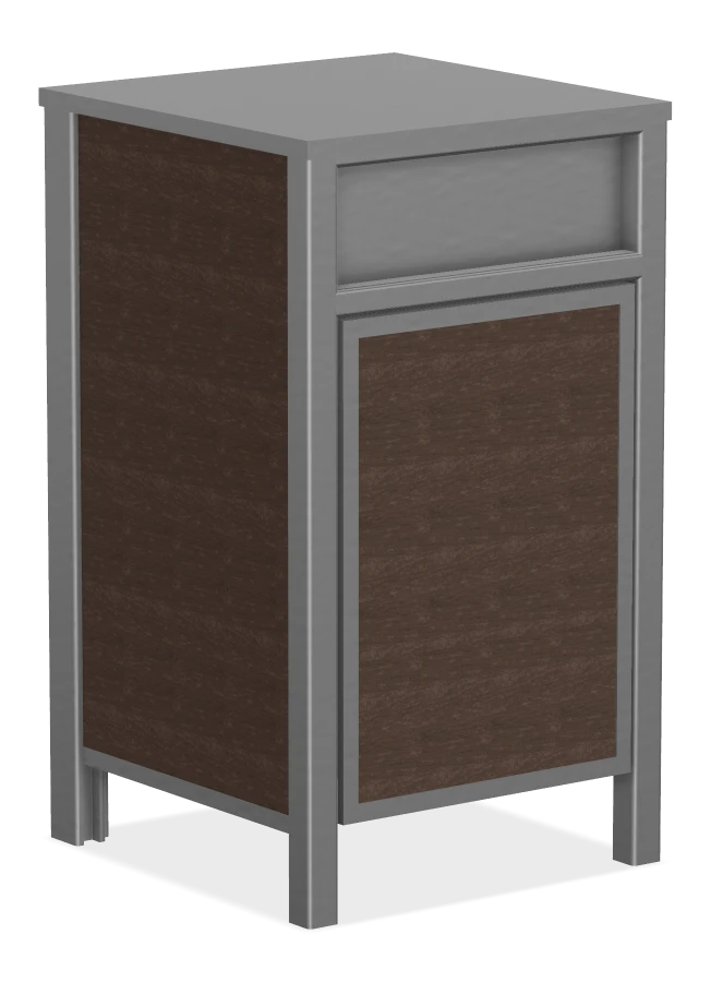 Urban Form Waste Receptacle