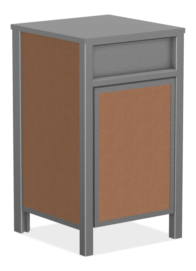Urban Form Waste Receptacle