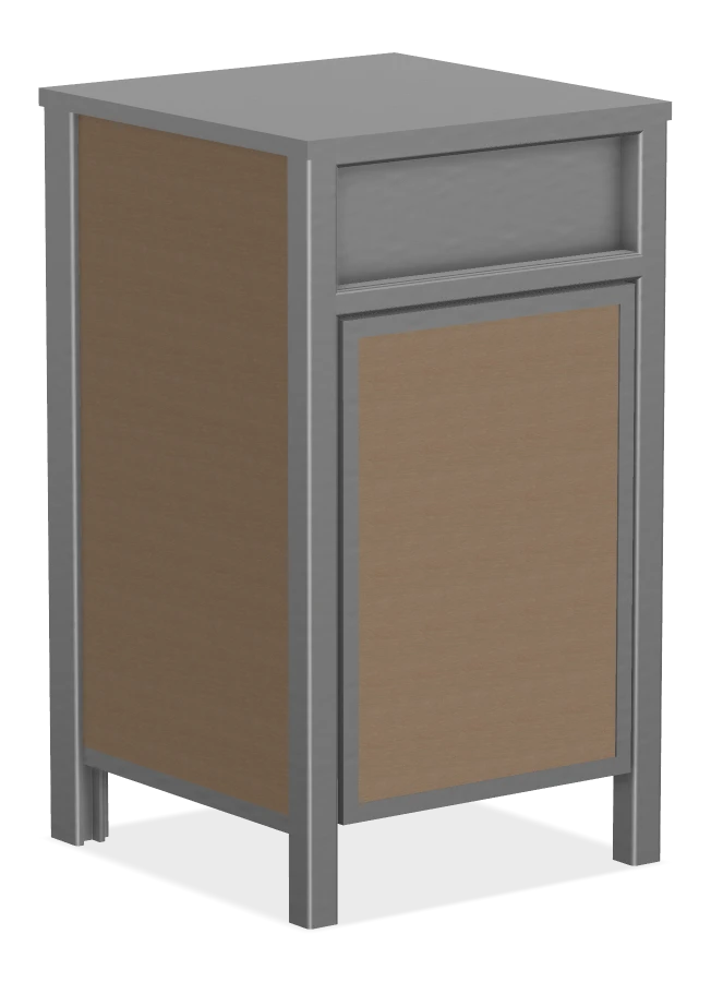 Urban Form Waste Receptacle