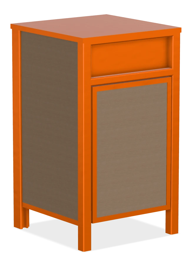 Urban Form Waste Receptacle