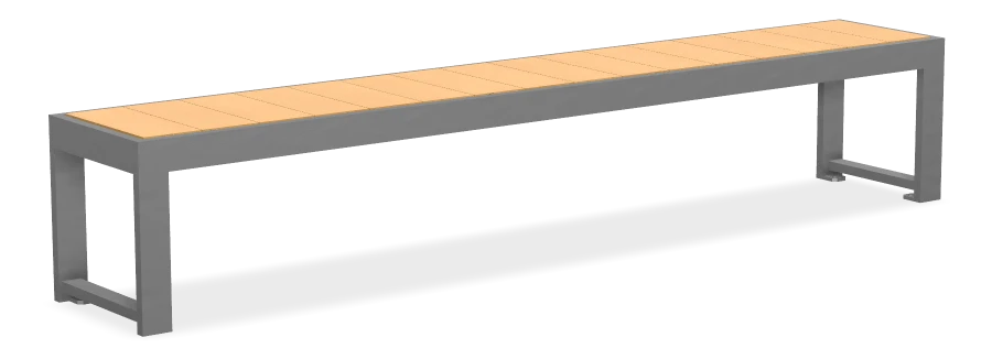 Urban Form Harvest Backless Bench 8ft