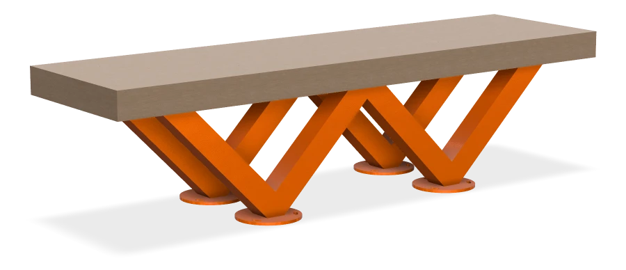 Whycocomagh 6ft Backless Bench