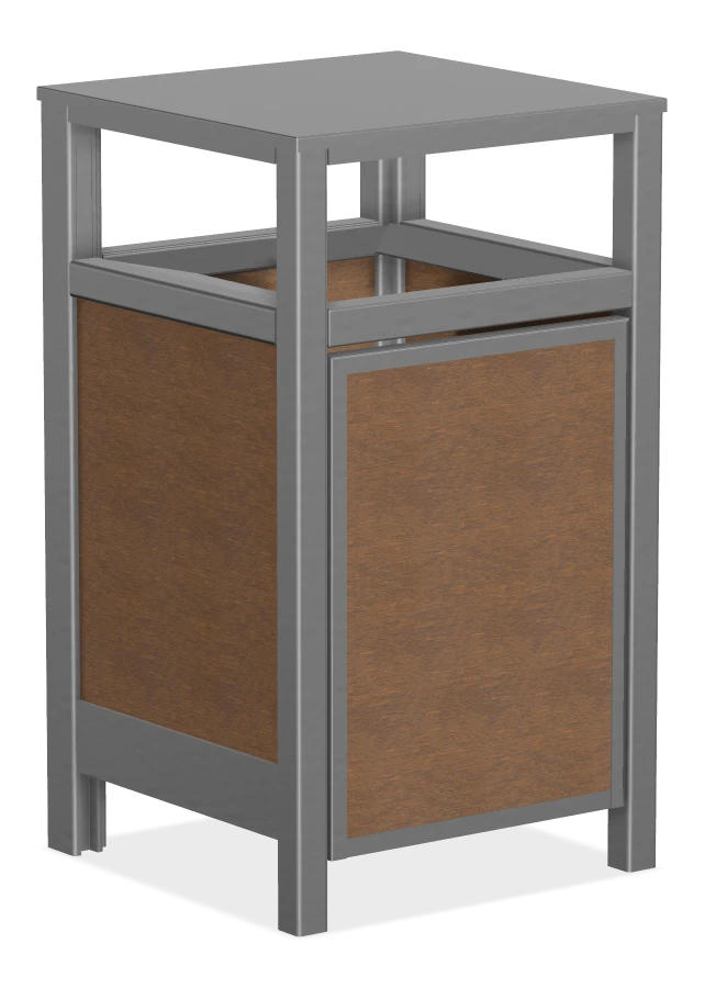 Urban Form Easy Access Waste Receptacle