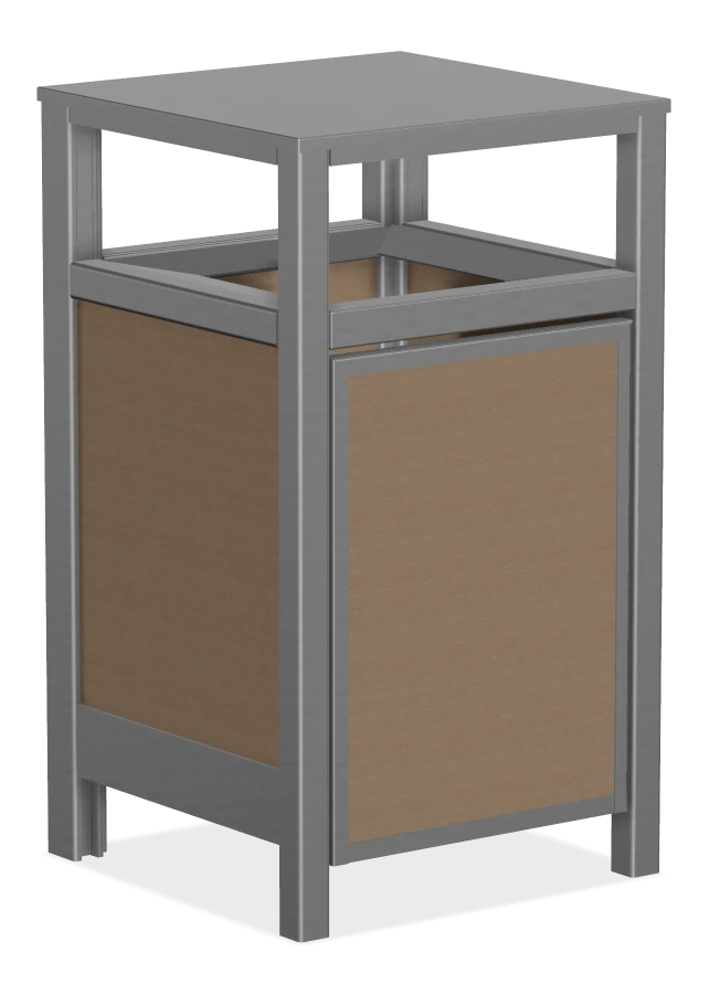 Urban Form Easy Access Waste Receptacle