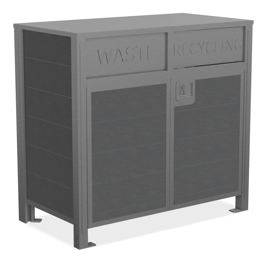 Rio Can Urban Form Three Stream Waste Recycler
