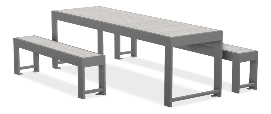Urban Form Harvest Table Wheelchair Accessible Picnic Table 8ft