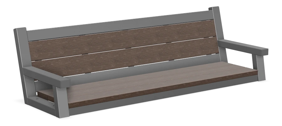 Rutherford Wall Top Bench 6ft