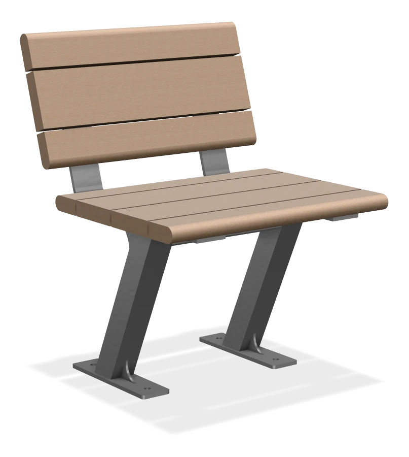 Bayview Chair without Armrests 2ft