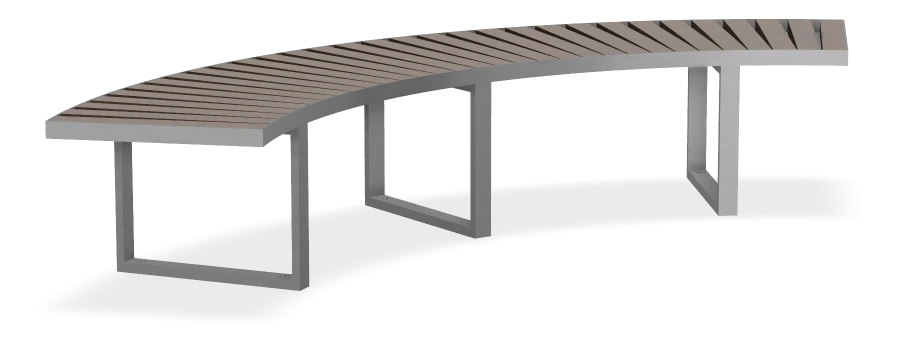 Skyline Curved Bench 8ft