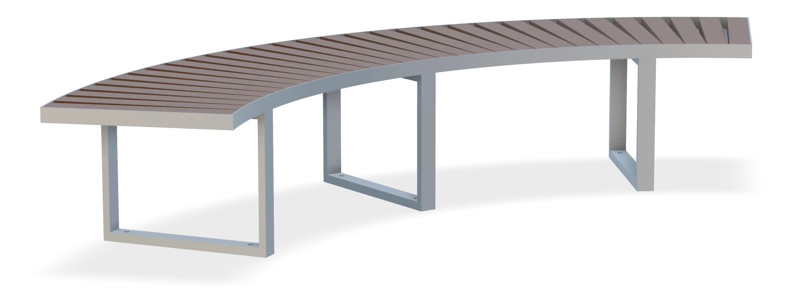 Skyline Curved Bench 8ft