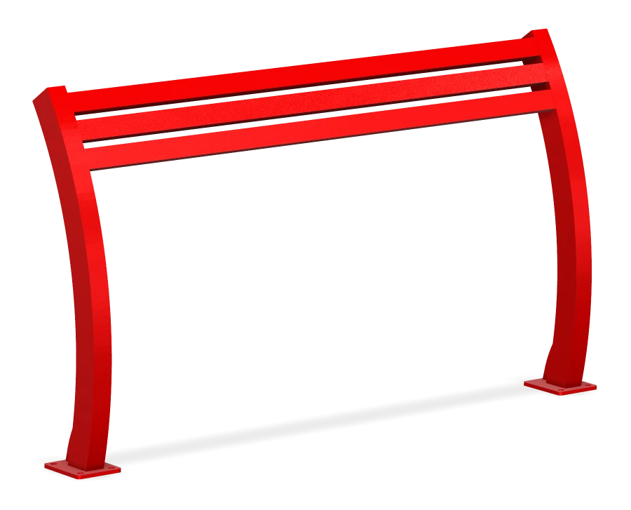 Parker Aluminum Leaning Bench 5ft