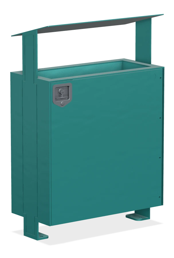 City Scape Waste Receptacle