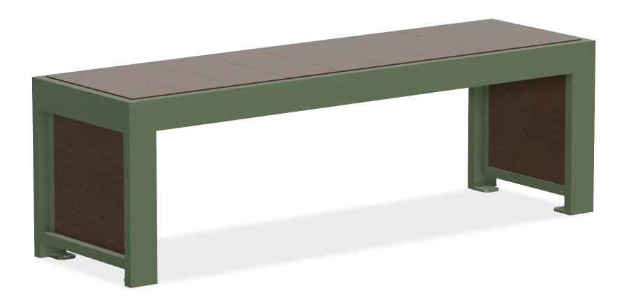 Urban Form Backless Bench 5ft