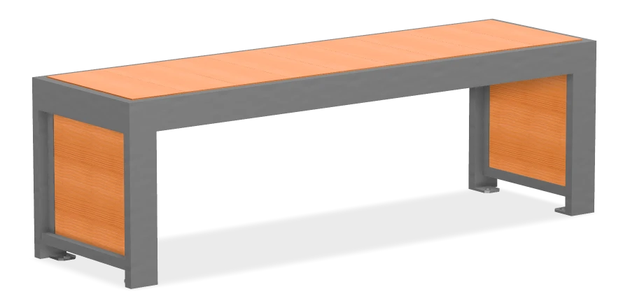 Urban Form Backless Bench 5ft