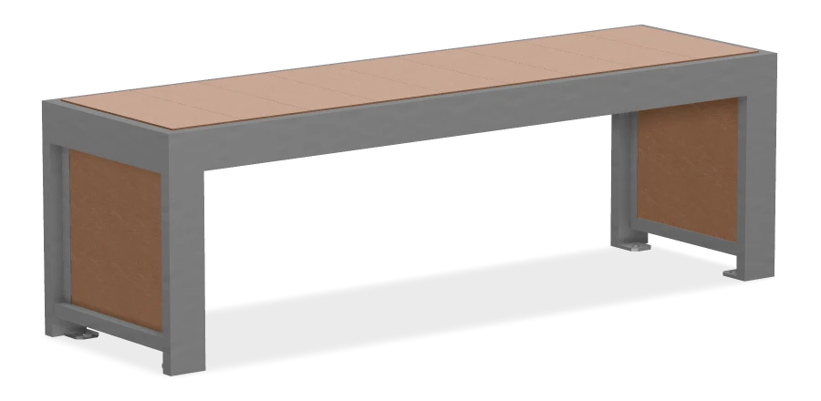 Urban Form Backless Bench 5ft