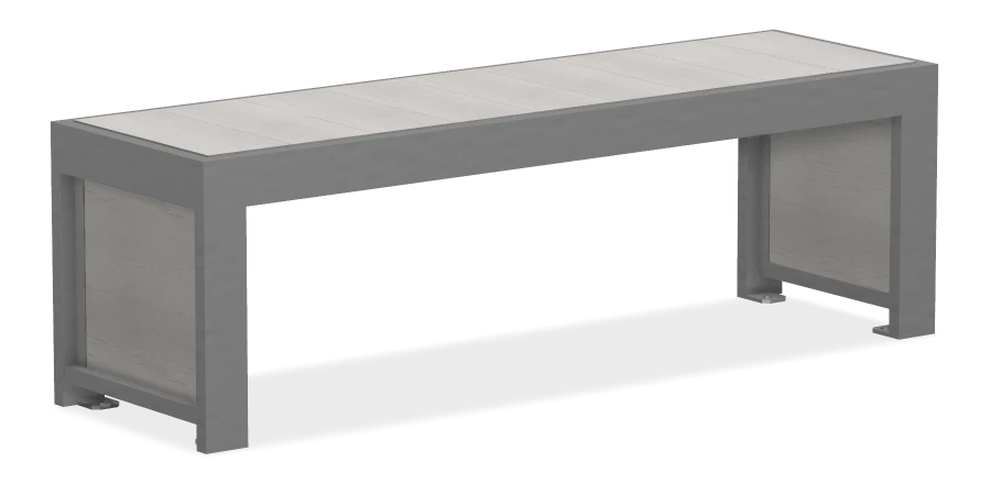 Urban Form Backless Bench 5ft