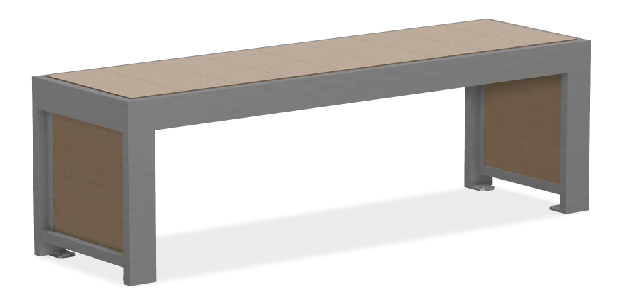 Urban Form Backless Bench 5ft