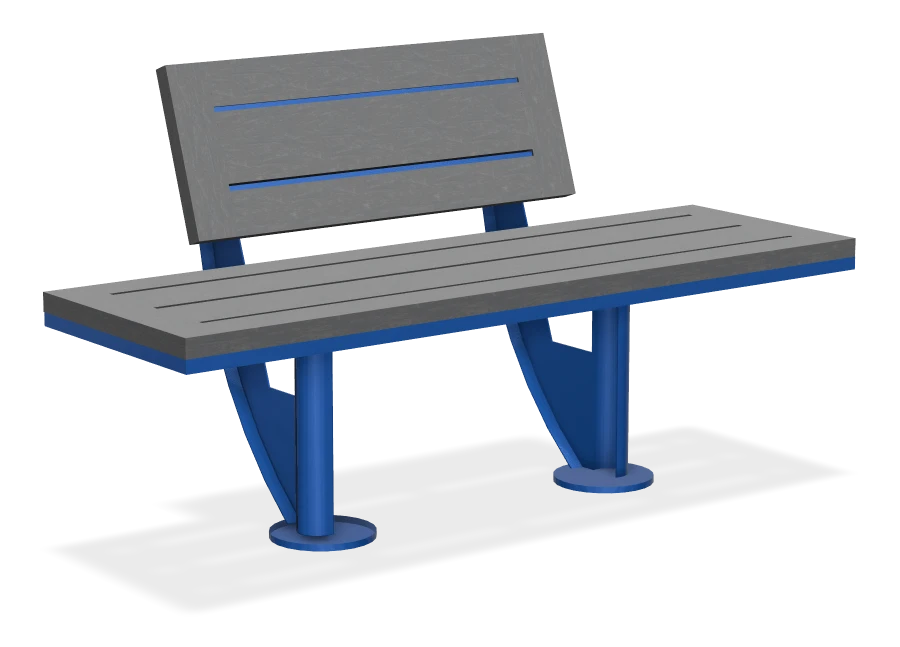 SurRe bench without Armrests 5ft