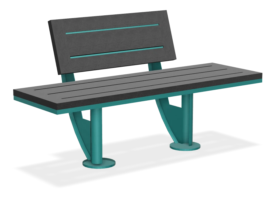 SurRe bench without Armrests 5ft