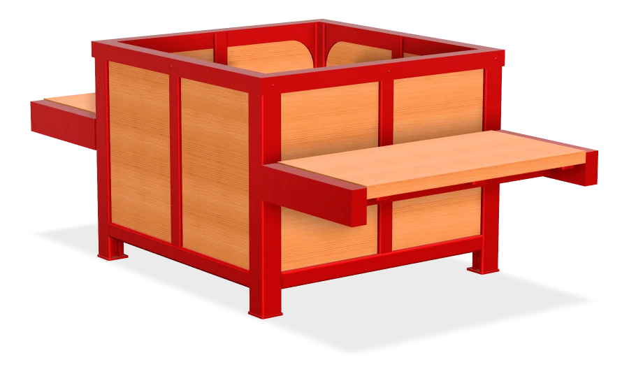 Rutherford Planter 36" x 36" x 23"H