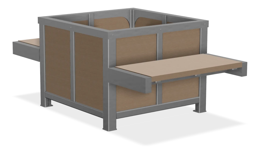 Rutherford Planter 36" x 36" x 23"H