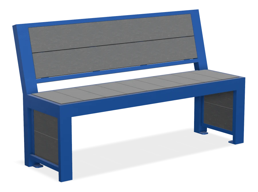 Urban Form Full Back Bench