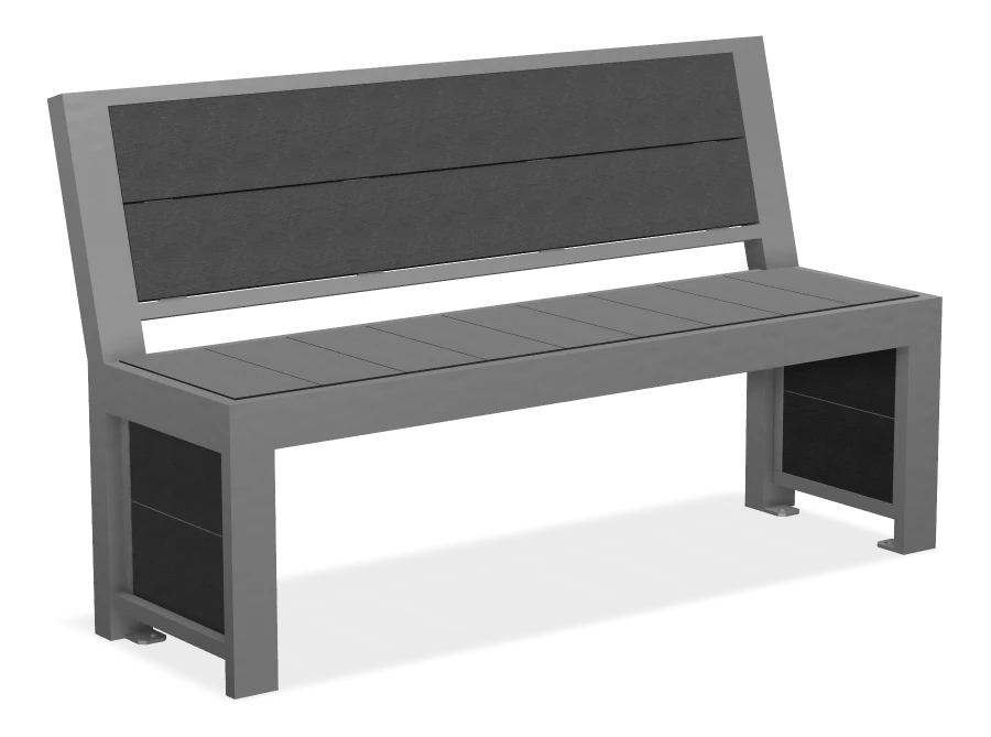 Urban Form Full Back Bench