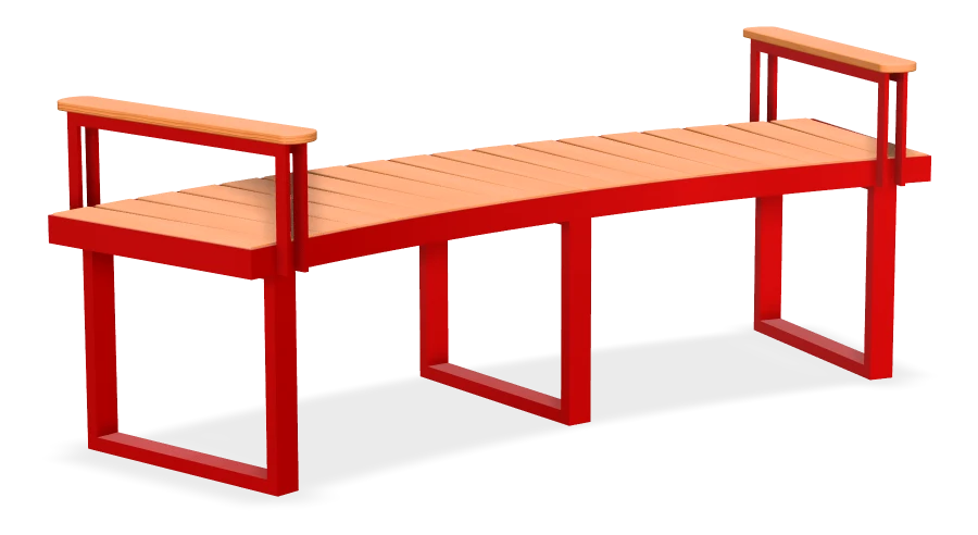 Custom Dawson Creek Hospital Bench R3750 - No Backrest