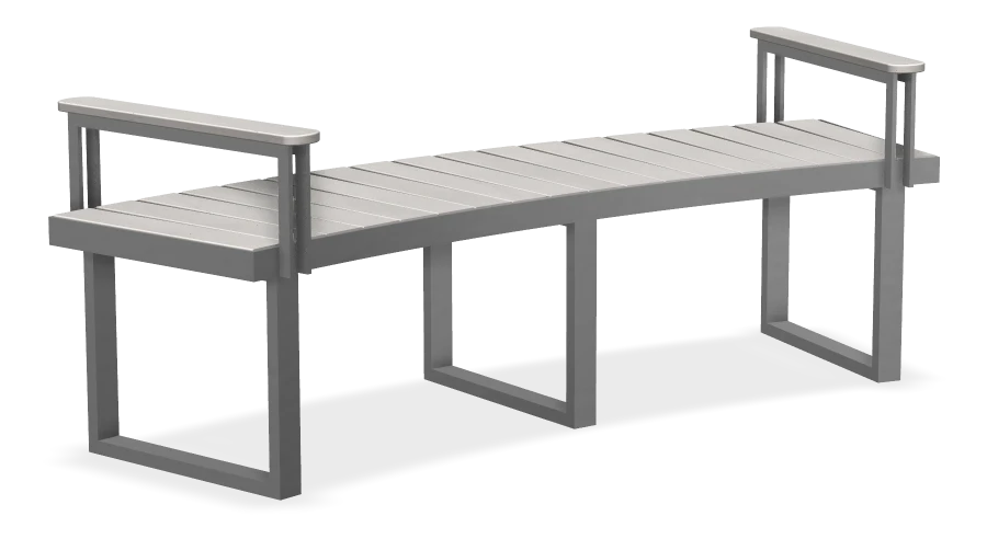 Custom Dawson Creek Hospital Bench R3750 - No Backrest