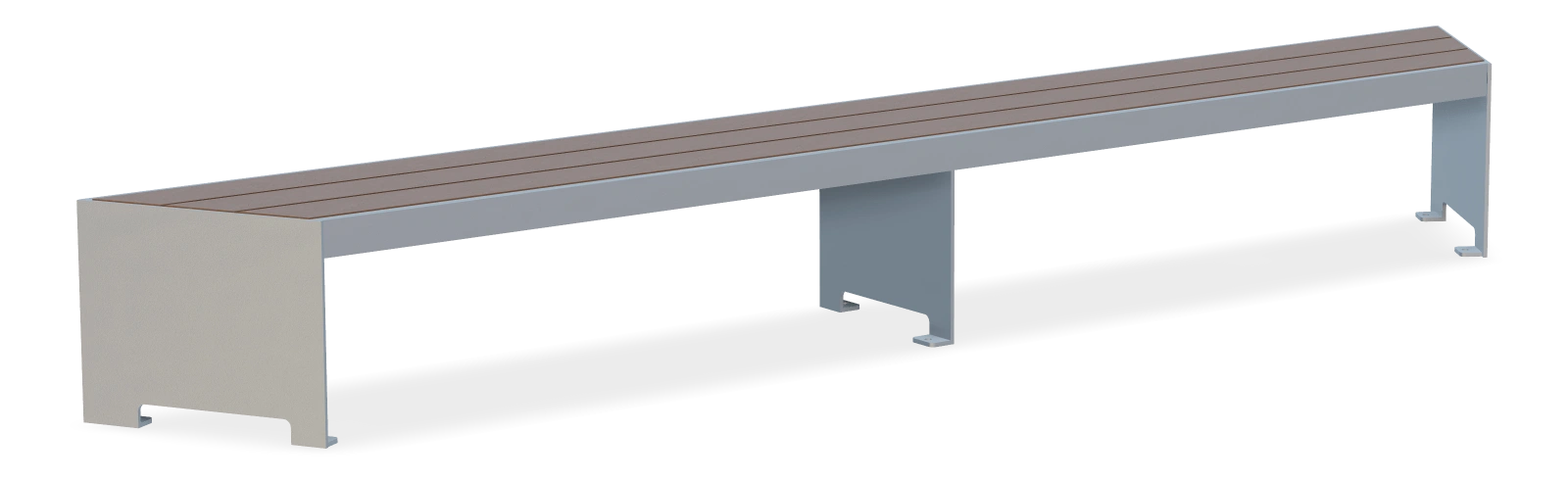 Mackenzie Modular Bench 12ft - Wedge