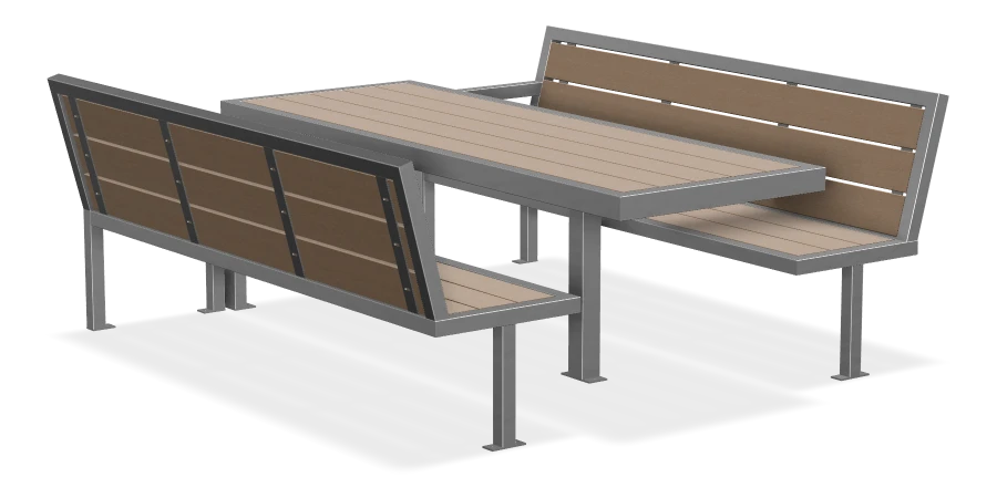 Harbour View Picnic Table 7ft